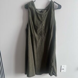 BUNDLE ONLY - 2+ ITEMS

SHEIN Olive Green Sleeveless Dress